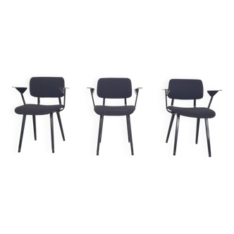 Set of three Friso Kramer for Ahrend de Cirkel "Revolt" chairs , The Nether