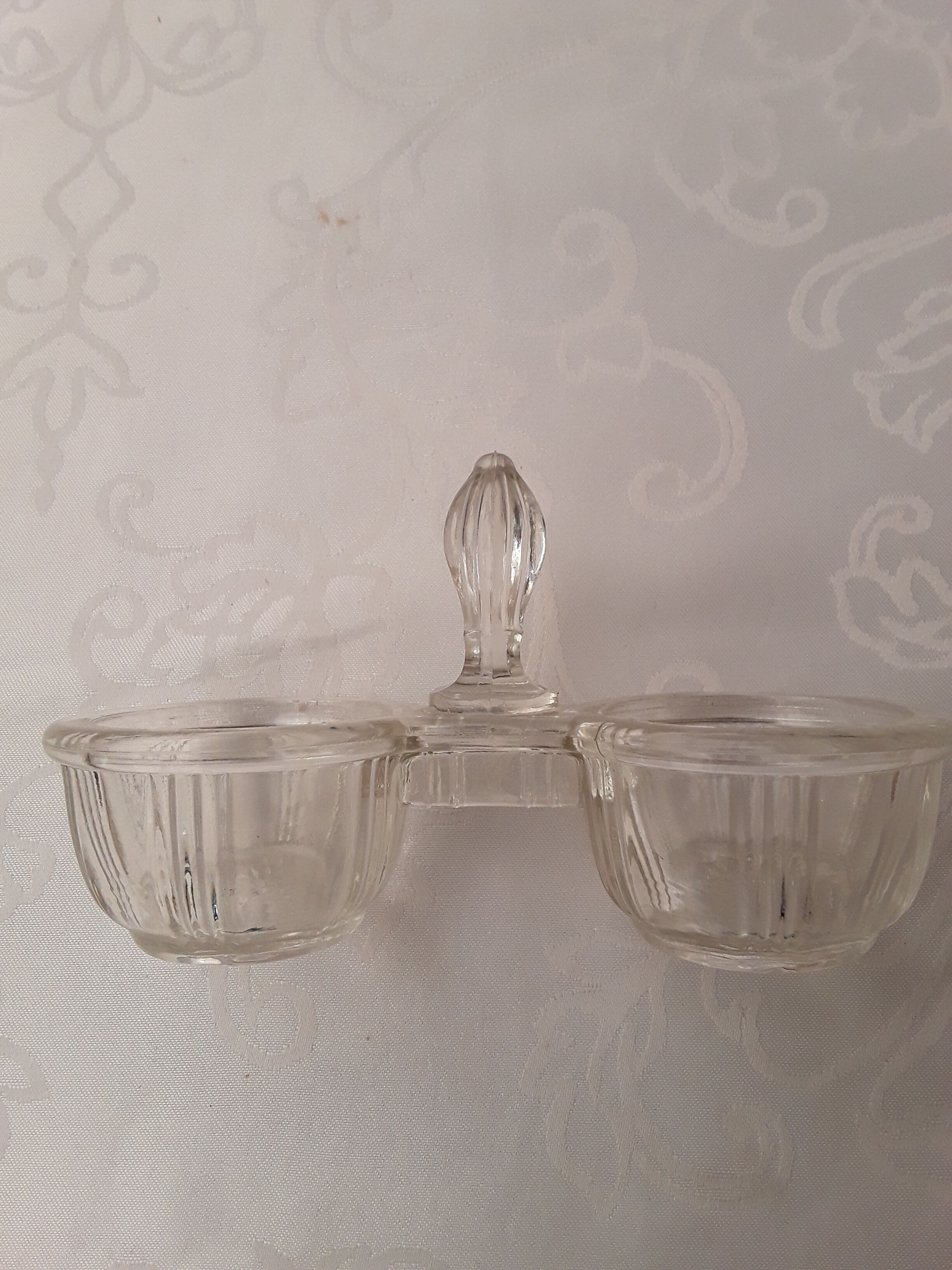 Glass salt and pepper shaker