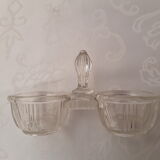 Glass salt and pepper shaker