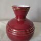 Art deco vase in faience