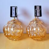 Pair of dlg Helena Tynell wall lights 70s
