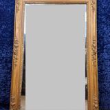 Miroir époque empire en bois et stuc doré circa 1810-1820