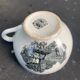 Coffee service, in earthenware with country motif, Boch La Louvière Belgium