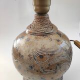 La Borne stoneware lamp