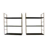 Pair of string shelves