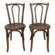 Pair of 1930s bistro chairs Thonet Kohn Fischel bentwood
