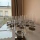 Set of 18 vintage crystal glasses from the 1970s