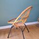 Rattan armchair