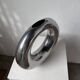 Round aluminium loop vase