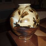 large stone vase - Yves Morvan