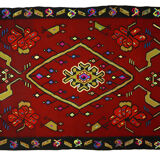 Anatolian handmade kilim rug 285 cm x 218 cm