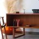 Bureau freestanding teck scandinave années 60 | Dyrlund