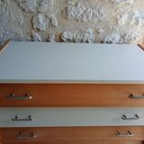 Commode vintage relookée