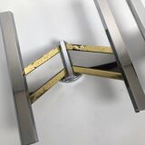 Pair of brass and chrome sconces from Sciolari 70