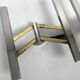 Pair of brass and chrome sconces from Sciolari 70