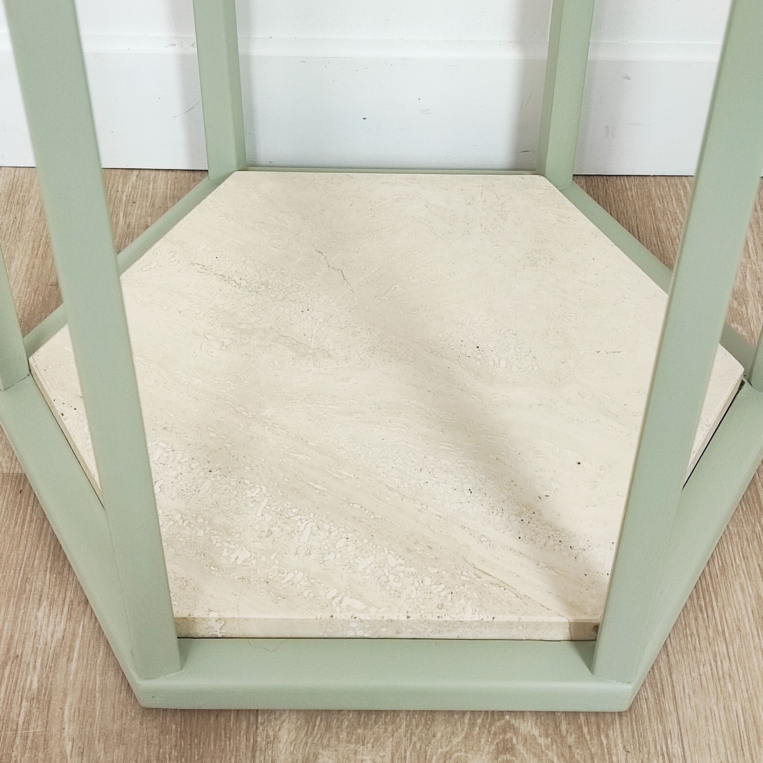 Wood and travertine harnesses