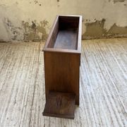 Jardinière années 50 palissandre constructiviste
