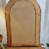 Wicker mirror