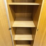 Armoire scandinave 3 portes en teck blond