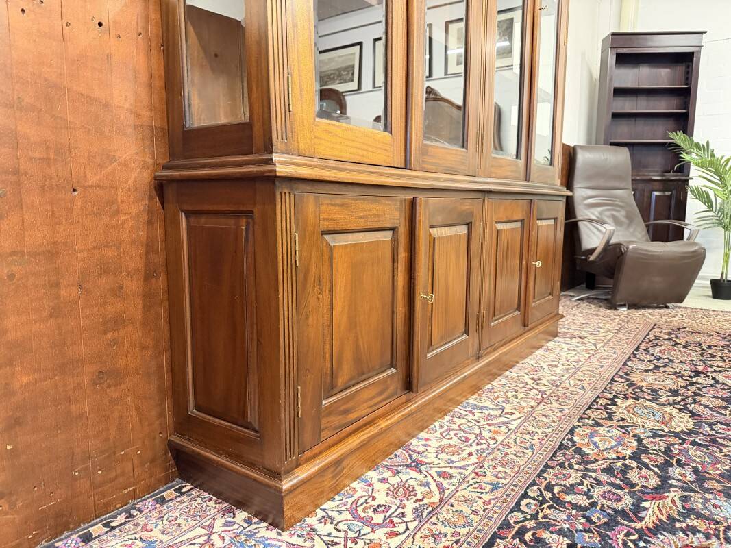 Classic English Bookcase Cabinet