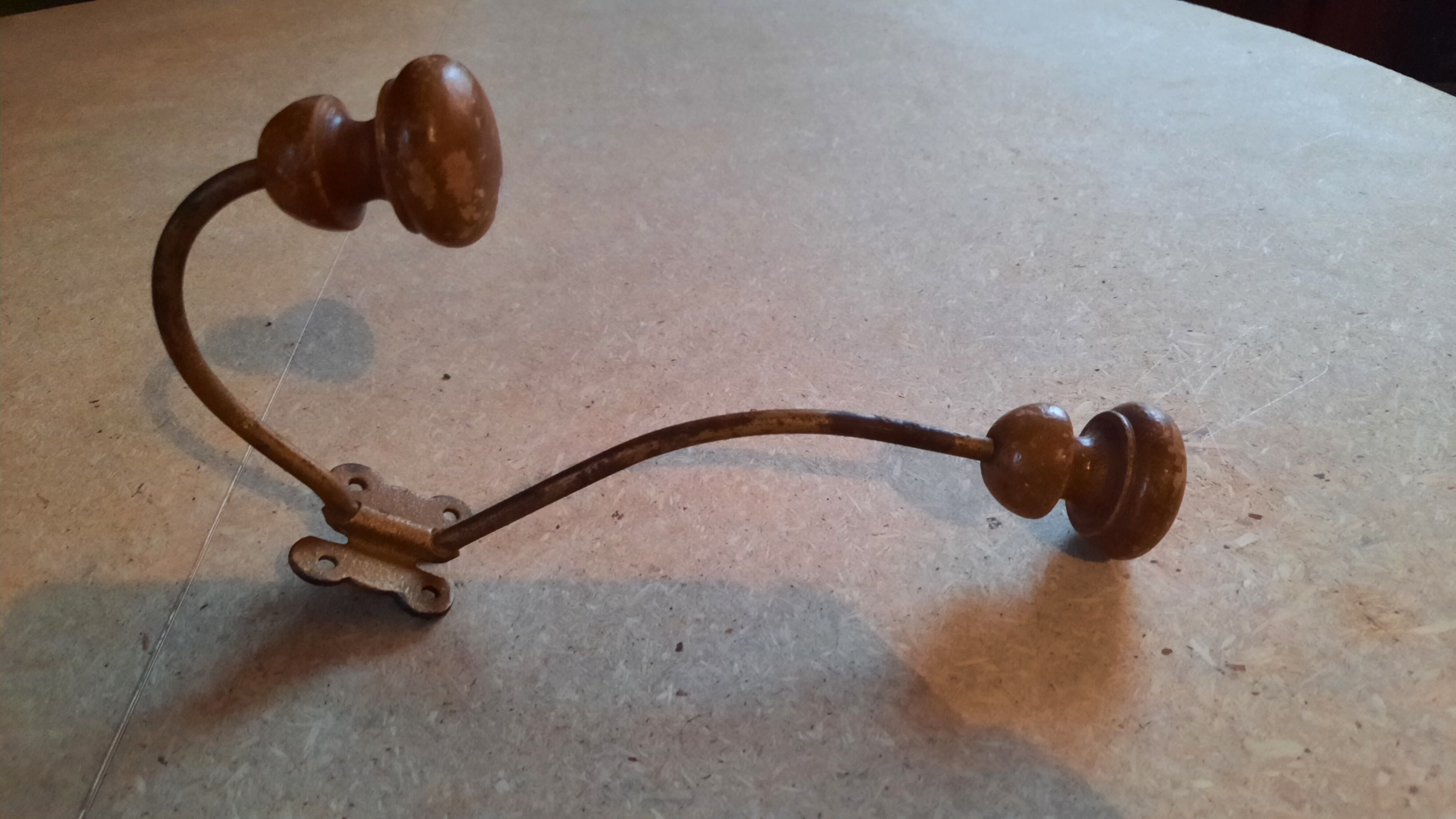 Wall coat rack 1 hook