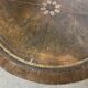 Empire style round table "Lion's Paws"