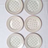 Assiettes à dessert Luneville KG Flan Impérial