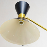 Lampadaire italien noir