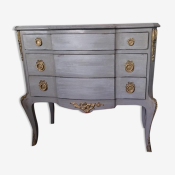 Commode patinée style Louis Philippe