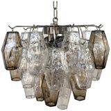 Lustre en verre de Murano