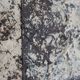 Decorative panel with patinated metal and wood
