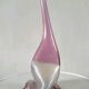 Vase Heiner Dusterhaus pour Vera Walther Cobra German Art Glass Signé