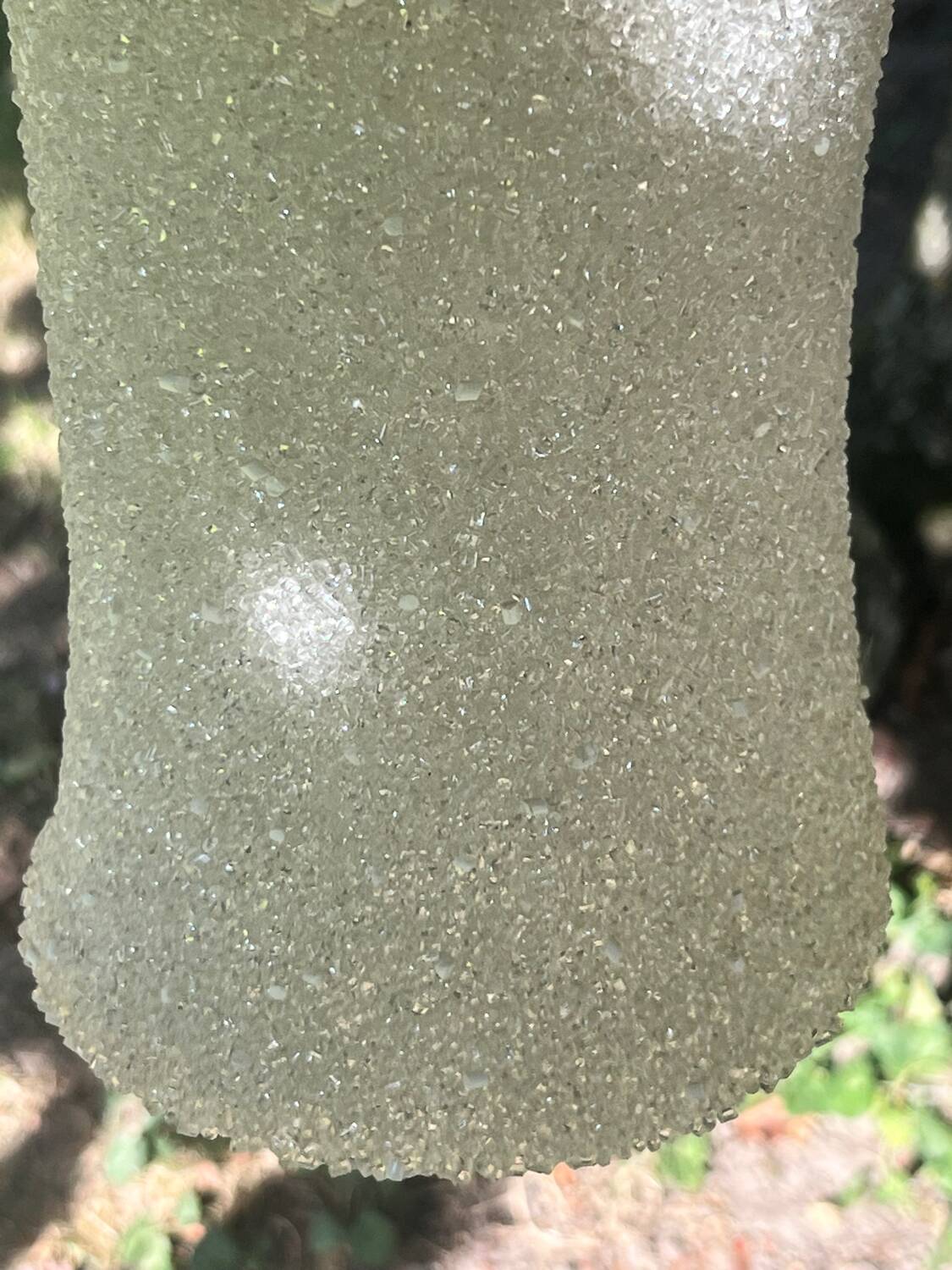 Vintage perspex pendant light