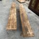 Pair of oak benches