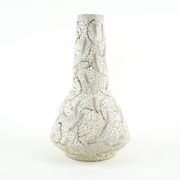 Large ceramic vase with textured glaze, Danish studio pottery, 1970s