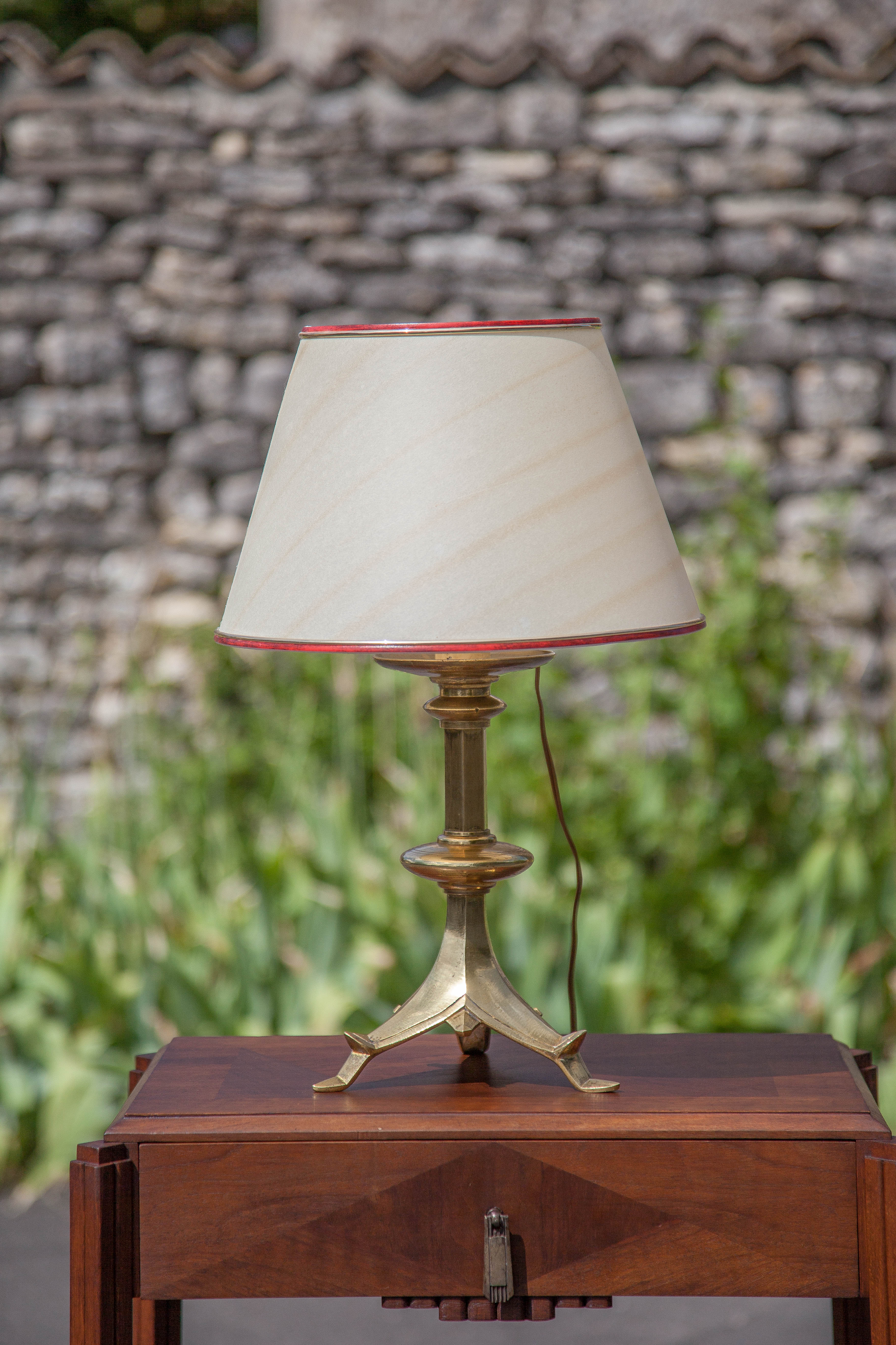 Vintage brass lamp