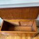 Solid oak toy chest
