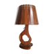Lampe en bois