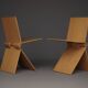 Chaise Stick 020 par Bruno Ninaber Van Eyben pour Artifort, 1970s