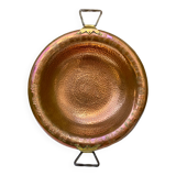 Hammered Villedieu copper basin