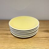 Service 6 dessert plates Rössler