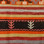 6x12 Soft Orange & Red Turkish Kilim Rug, 180x340Cm