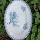 Plat ancien en terre de fer Saint Amand 