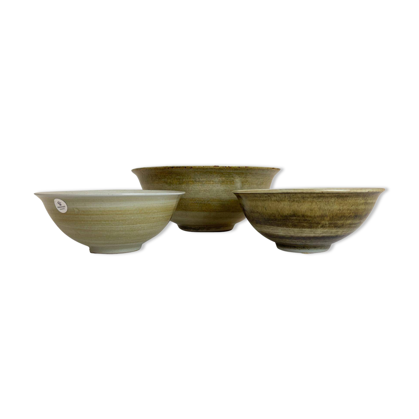 Modern Scandinavian ceramic bowls by Carl-Harry Stålhane Design Huset, Sweden