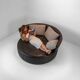 B&B Italia / Maxalto Amoenus swivel loveseat / sofa – Antonio Citterio