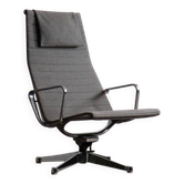 Chaise longue Eames EA124 Aluminium Group par Herman Miller, édition précoce, années 1970.