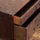 Small antique Japanese desk cabinet with three drawers – Meiji / Taishō period (c. 1890-1926)