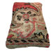 Vintage turkish rug cushion cover, 30 x 50 cm