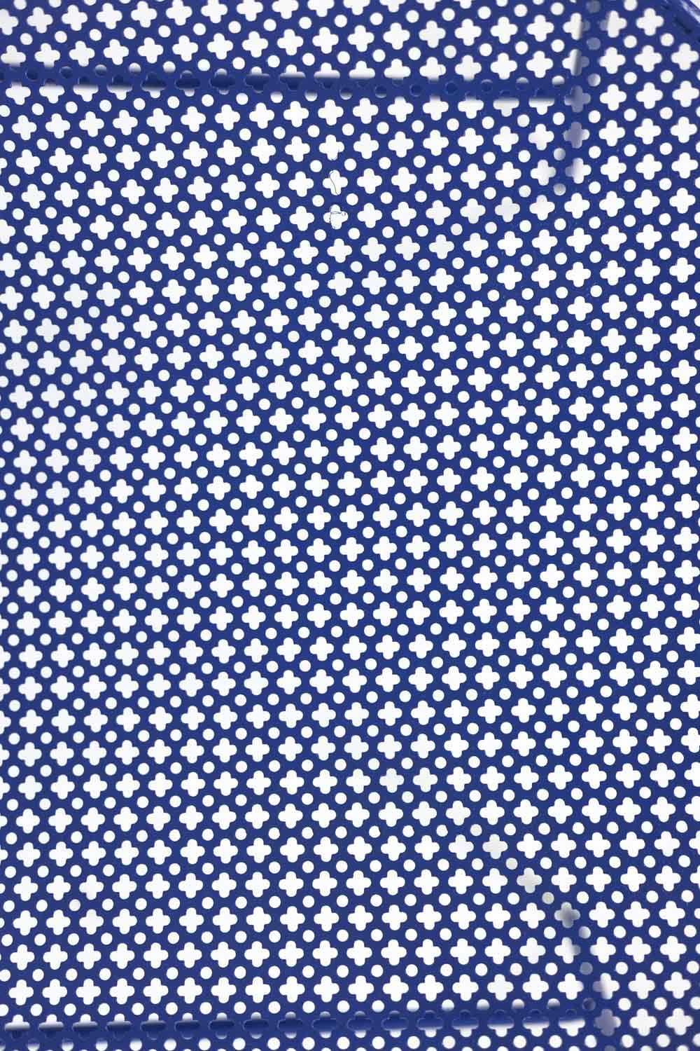 Pair of openwork iron armchairs, 1960s