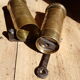 Copper oriental pepper mill